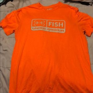 Men’s Under Armour charged fishing t shirt